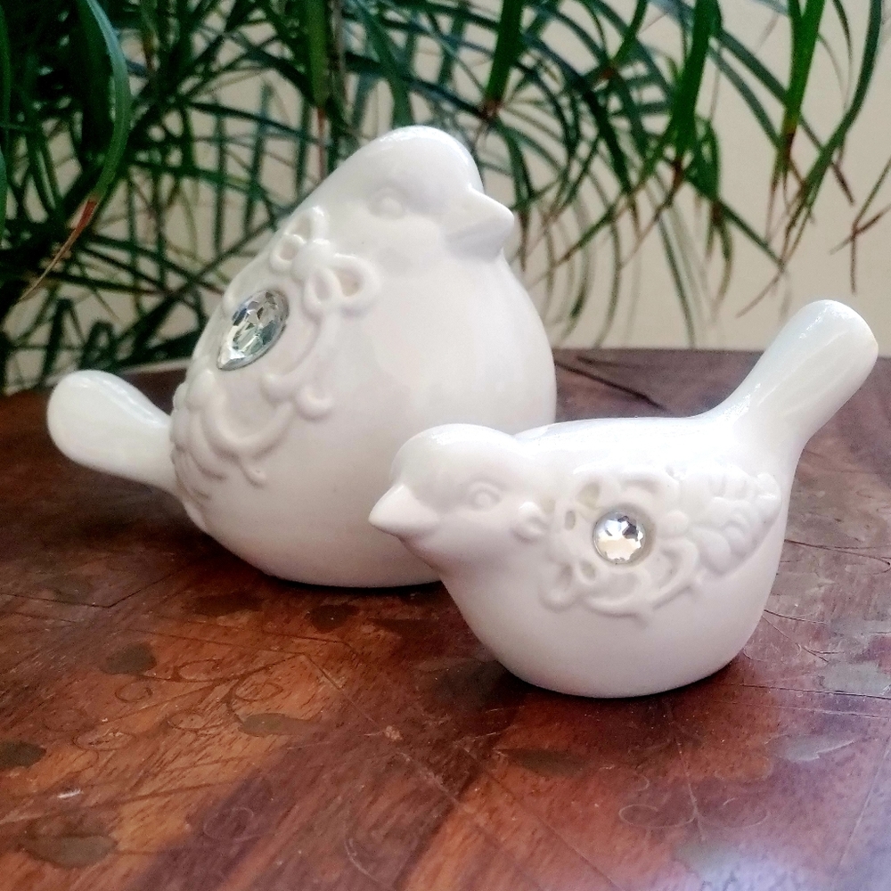 White Bird Figurines